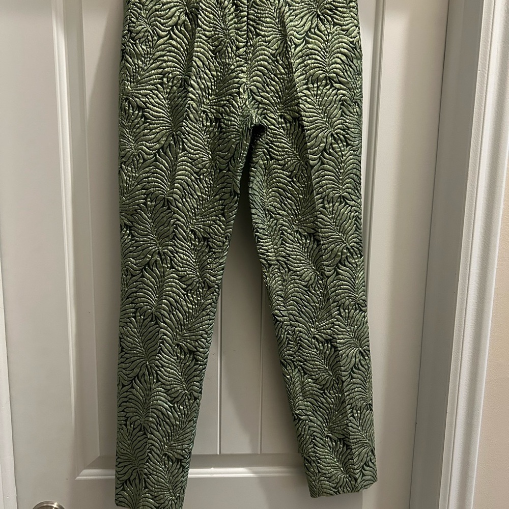 Christian Pellazzari Metallic Patterned Trousers - image 2